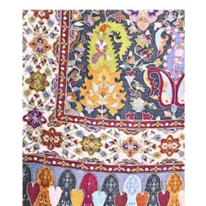 aari  embrodery shawls